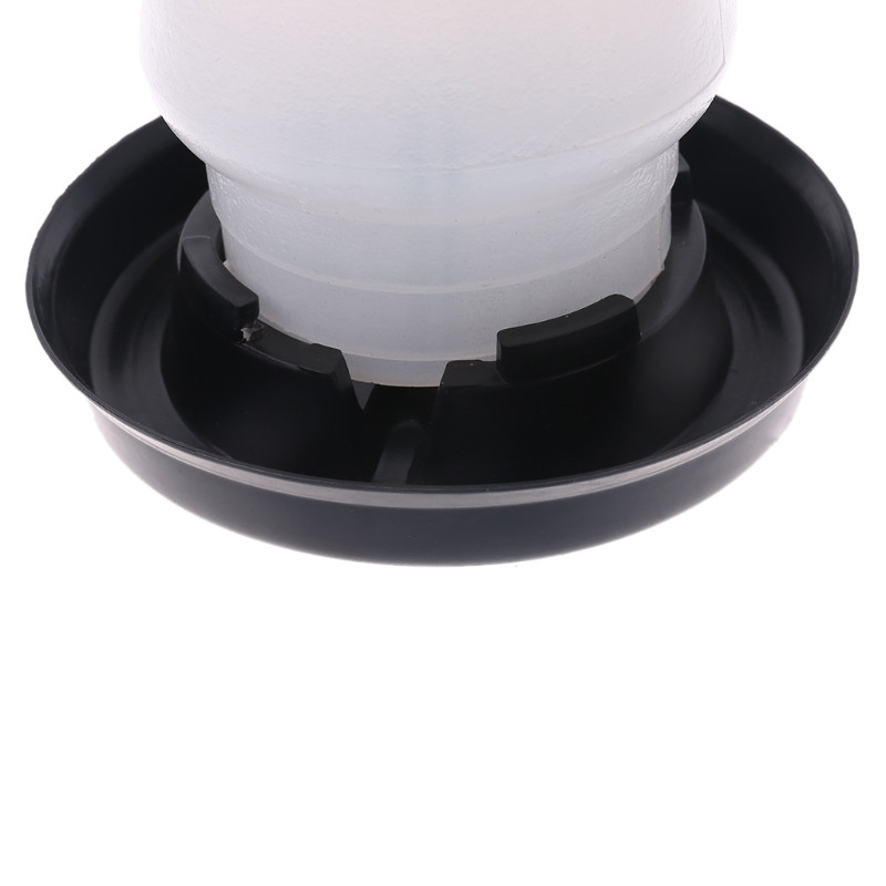 Y1QB Fierbător Forma Plastic Pui Apa de băut Pasăre Prepeliță Păsări de curte Băutură Instrument