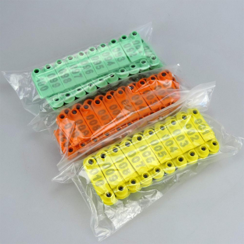 100 buc card de etichetă pentru urechi pentru animale de capră, card de marcator pentru urechi, porc, 001-500, kit de identificare a animalelor, etichetă pentru urechi, etichete pentru urechi pentru animale de fermă