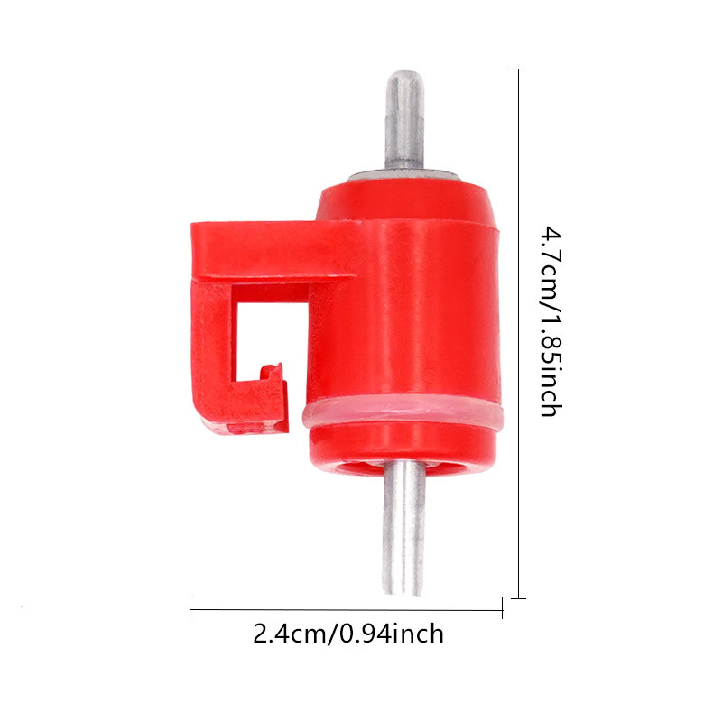 20 de bucăți mamelon pentru dispozitiv de băut păsări de curte, mameloane pentru băut pui, dozator automat de apă, se aplică la fântânile de apă pentru pui