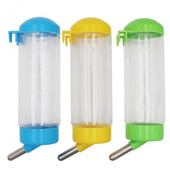 Dozator de sticle de apă pentru băutor de hamster din plastic, 2 buc, 500 ml, agățat pentru animale de companie, câine, cobai, veveriță, iepure, cap de băut, fântână