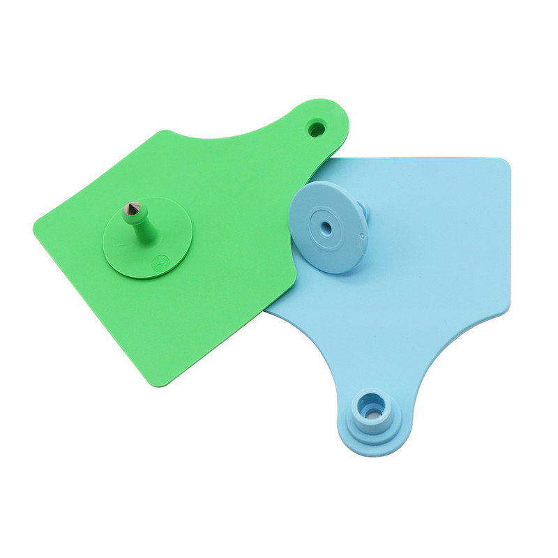 5 seturi de animale TPU material fără cuvinte etichetă pentru ureche pentru vite cercei cu cap de cupru card de etichetă de vaca de porc consumabile de identificare a animalelor