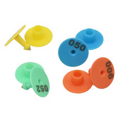 100 bucAnti-vărsare cu cuvântul rotund porc și oaie etichetă ureche marca veterinară oaie scroafe etichetă pentru ureche oaie semnalizare ureche 001-100