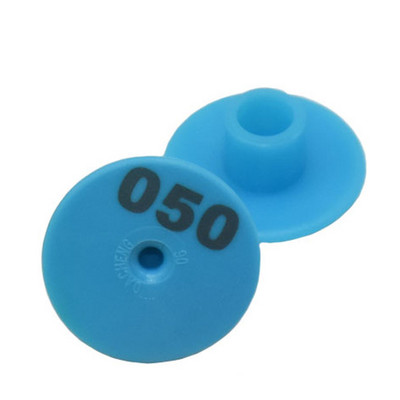 100 bucAnti-vărsare cu cuvântul rotund porc și oaie etichetă ureche marca veterinară oaie scroafe etichetă pentru ureche oaie semnalizare ureche 001-100