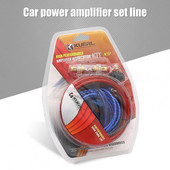 Car Audio Wire 60 AMP biztosíték tartó mélynyomó hangszóró Autós audio vezeték kábelezés erősítő beépítési vezetékek PVC tápkábel biztosítékkészlet