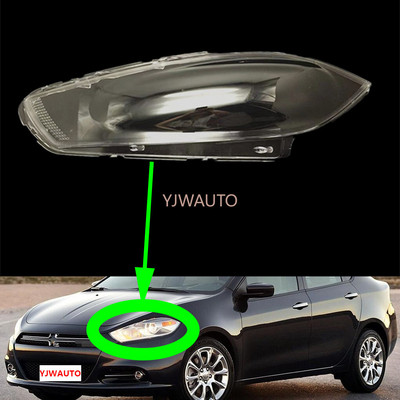 Capacul farului pentru Dodge Dart 2013 2014 Lentila faruri lumini auto lentilă de schimb auto din sticlă din față