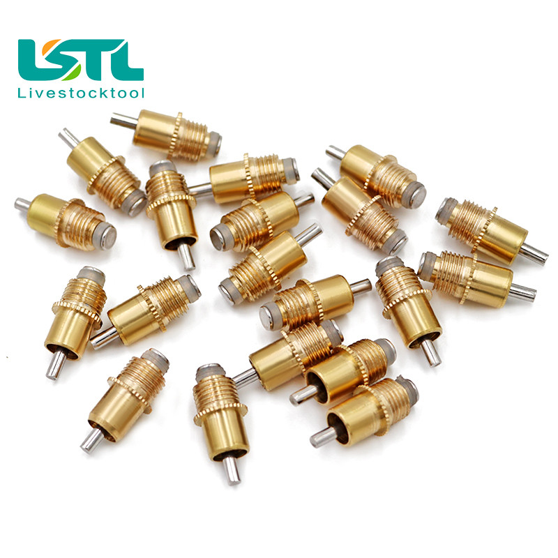 4 buc Iepure Pui Prepeliță Păsări și Alte Animale Sfecuri de băut de cupru Iepure Apa de băut Accesorii Echipament