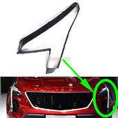 Capac far pentru Cadillac XT4 2018 ~ 2021 Lentila faruri lumini masina sticlă de înlocuire lentilă de proiector pentru carcasa auto din față