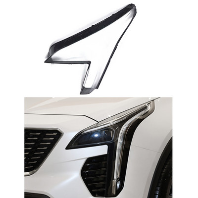 Capac far pentru Cadillac XT4 2018 ~ 2021 Lentila faruri lumini masina sticlă de înlocuire lentilă de proiector pentru carcasa auto din față