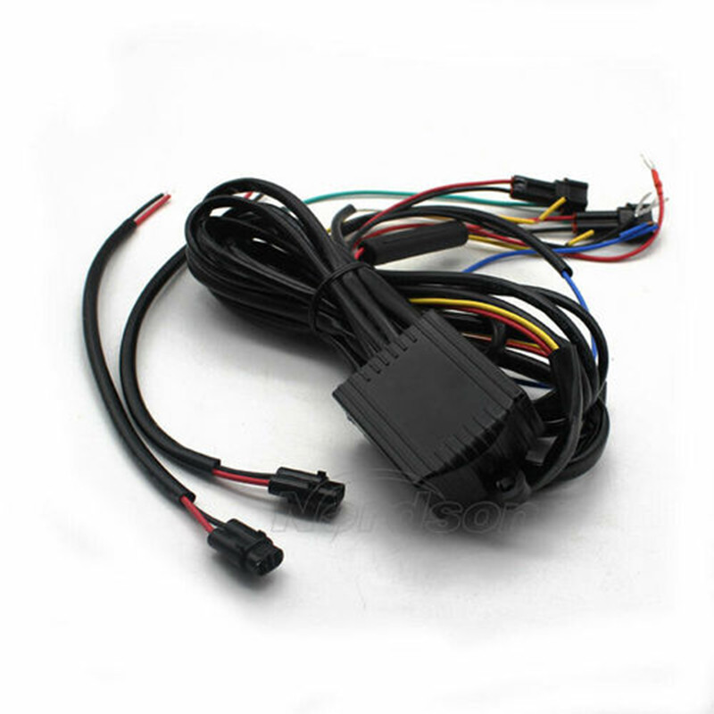 Controlul cablajului releu lumini cu LED-uri multifuncționale pentru circulație diurnă DRL Pornit oprit Dimmer Controller lumini cu LED-uri pentru circulație pe timp de zi