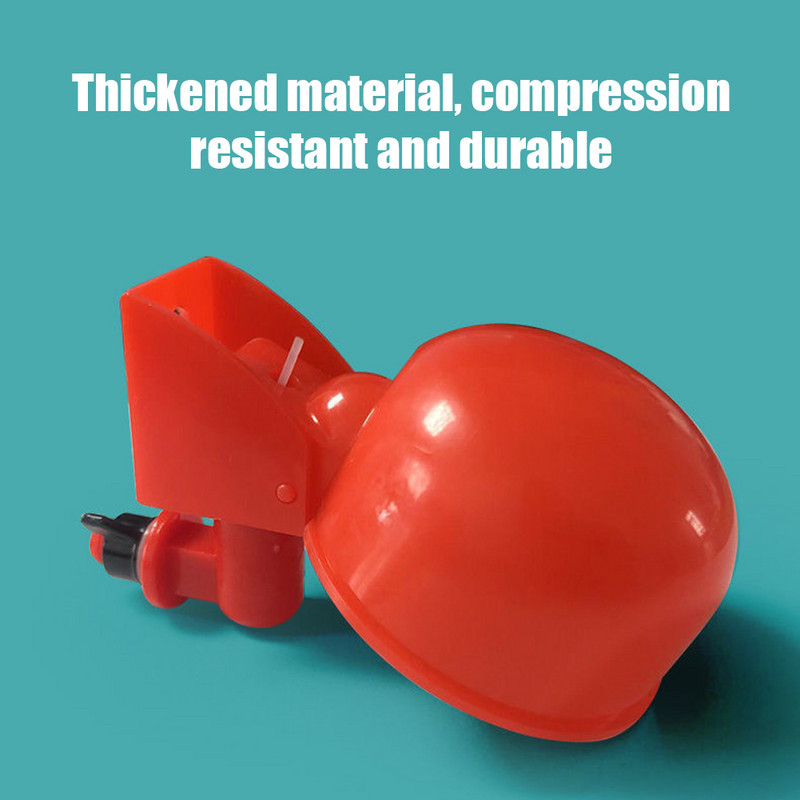 Kanajooturi joogitopsid kanadele punased vutid kanajootmiskaussid, automaatsed linnukotta söötja vee joogitopsid