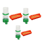 Kit de hrănire și adăpătorire pentru pui Cușcă Găleată pentru hrană agățată etanșă pentru pui