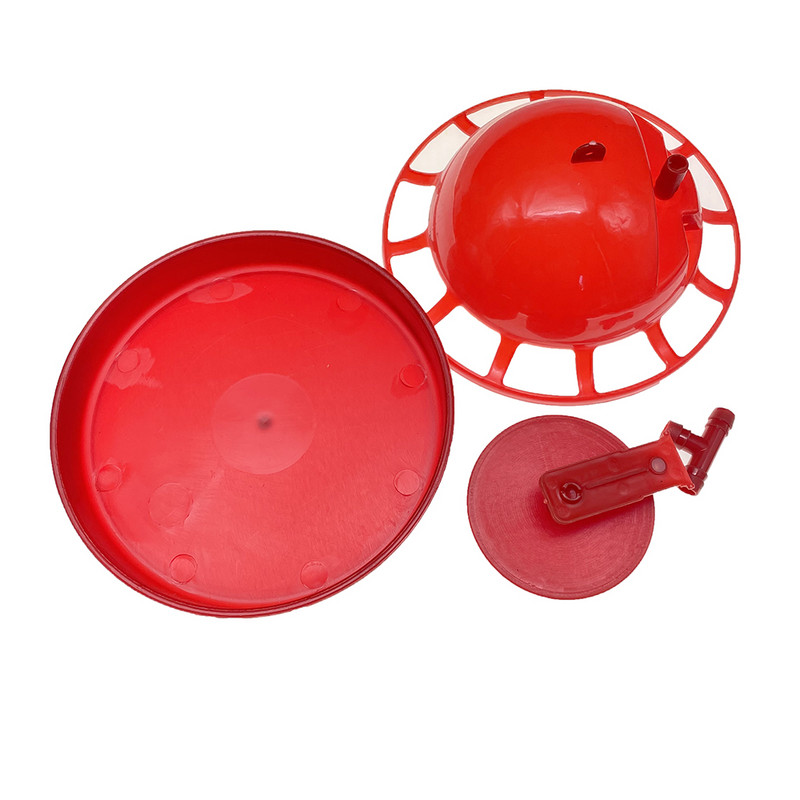 1 ΤΕΜ Πλαστικό ποτιστήρι πουλερικών Αυτόματο πότισμα για ημερήσιο ορτύκι κοτόπουλα κρεατοπαραγωγής Pigeon Farming Baby Chicken Feeder Supplies