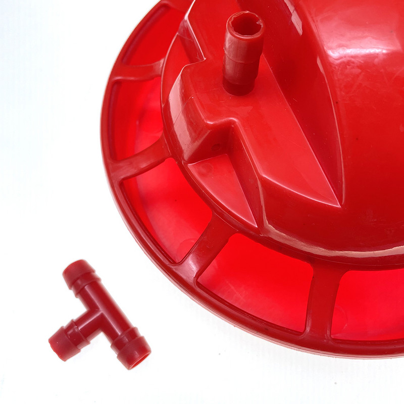 1 ΤΕΜ Πλαστικό ποτιστήρι πουλερικών Αυτόματο πότισμα για ημερήσιο ορτύκι κοτόπουλα κρεατοπαραγωγής Pigeon Farming Baby Chicken Feeder Supplies