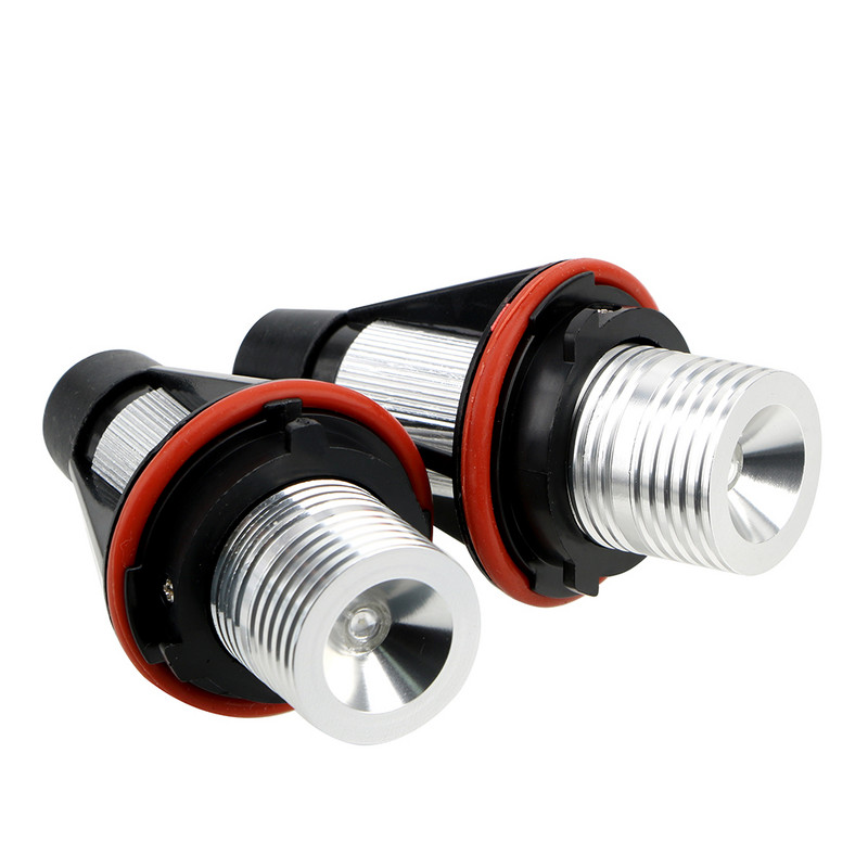 Lămpi pentru mașină fără erori, 2 buc. Becuri LED cu ochi de înger pentru BMW E39 E53 E60 E61 E63 E64 E65 E66 E87 525i 530i xi 545i M5