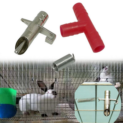 Naujas triušių girdymo automatinis spenelių pelės spenelių vandens gertuvas graužikų vandens tiektuvas paukštyno gyvūnų įrangai