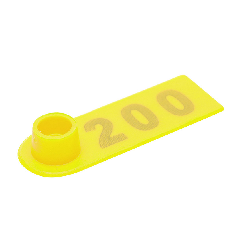 100 kompleta od mekanog TPU-a Životinje Stoka Ovce Koze Ušne pločice s identifikacijskim brojevima za rasplod Stanovništvo Meso Karantena