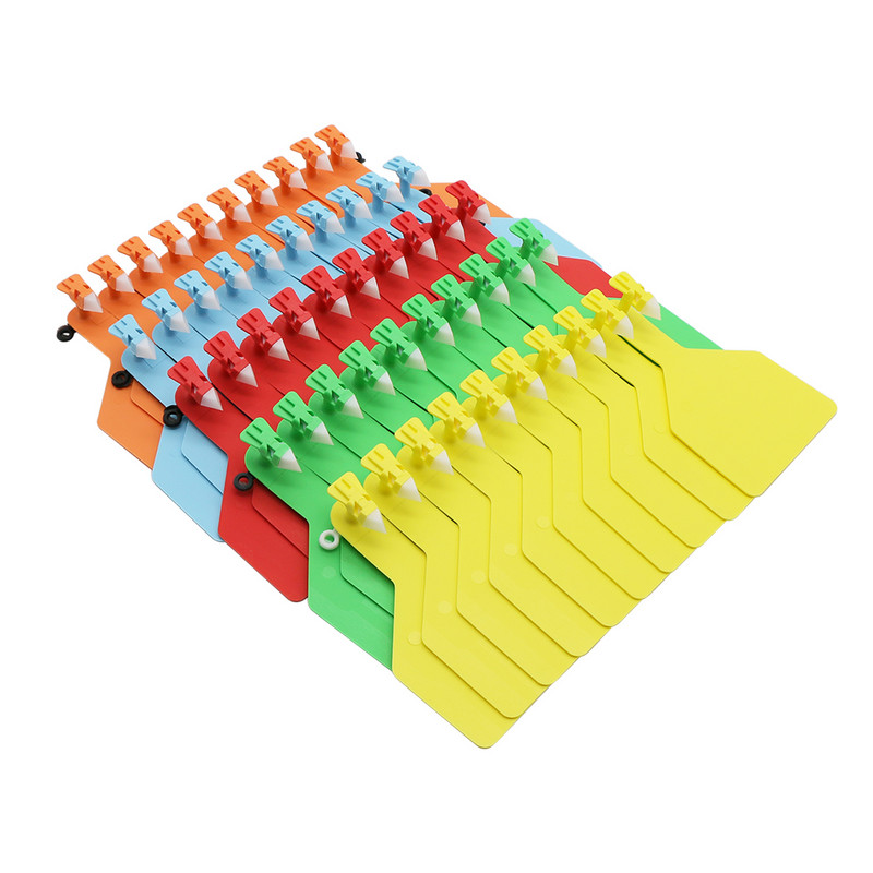 5 komada 76*115 mm integrirana TPU ušna markica za stoku, naušnice bez riječi, prilagođeni broj, kravlja ušna markica, informacijska kartica s domaćim životinjama