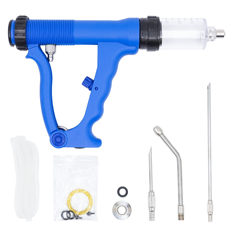 Veterinaarne pidevsöötmise meditsiinipüstol, veised lambad kitsed lemmikloomad suukaudse süstimise infusiooniga, kariloomade süstimisseadmed