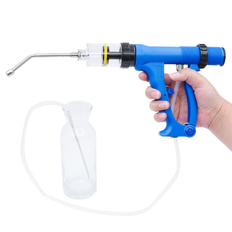 Veterinaarne pidevsöötmise meditsiinipüstol, veised lambad kitsed lemmikloomad suukaudse süstimise infusiooniga, kariloomade süstimisseadmed