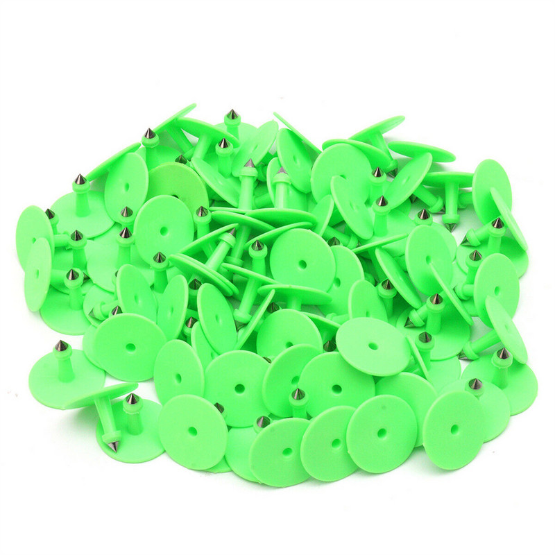 Ušne markice za životinje s brojem 001-100 za ugradnju goveda, ovce, svinje, naljepnice za ušne markice za stoku