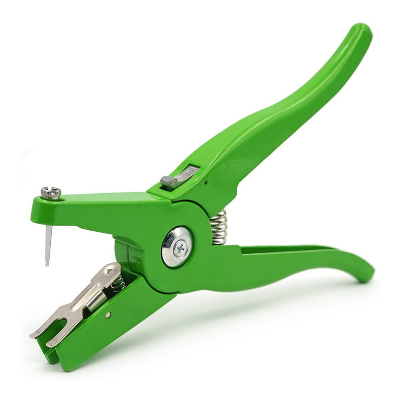 Aplicator de marcatori pentru etichete de urechi pentru animale 001-100 Kit de identificare pentru ovine, capre, porci, cu 2 buc. Clești pentru etichete.