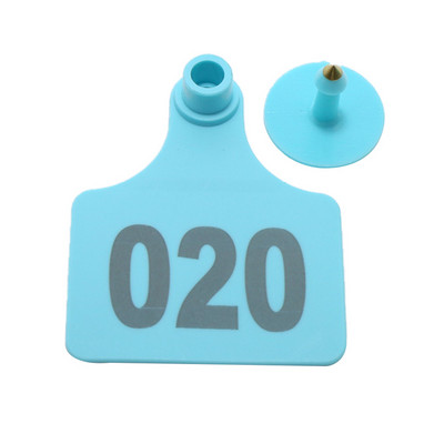 100 de seturi de etichete de ureche pentru animale, bovine, vaci, numere cu etichete pentru urechi, tipărire, cercei cu cap de cupru, clești pentru etichete de urechi pentru animale de fermă.