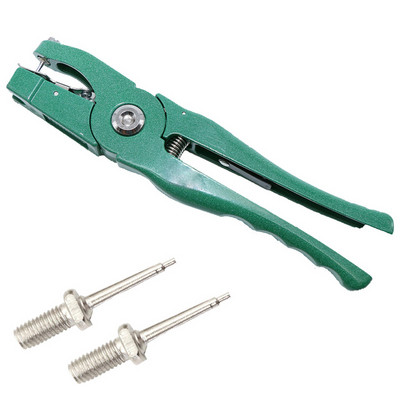 100 de seturi de etichete de ureche pentru animale, bovine, vaci, numere cu etichete pentru urechi, tipărire, cercei cu cap de cupru, clești pentru etichete de urechi pentru animale de fermă.