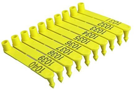 Etichetă pentru animale dintr-o singură bucată Oaie Câine Iepure Identificare animale Crotalie Animale de fermă Purtător de păsări de curte Articole pentru animale de companie