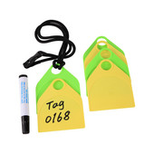 „Pasidaryk pats“ didelio galvijo kaklo žyma kupranugario arklys be žodžių 10x12 cm didelių gyvūnų šėrimo valdymo žymų priedai 1 vnt.