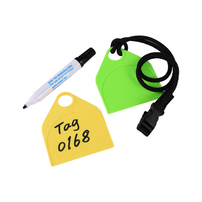 „Pasidaryk pats“ didelio galvijo kaklo žyma kupranugario arklys be žodžių 10x12 cm didelių gyvūnų šėrimo valdymo žymų priedai 1 vnt.