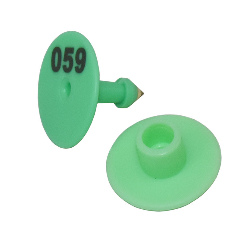 Anti-vărsare cu cuvântul Etichetă rotundă pentru urechi de porc și oaie Marca veterinară pentru scroafele de oaie Semnalizare pentru urechi de oaie 500 buc