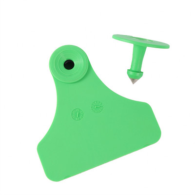 Etichetă pentru urechi pentru animale pentru animale TPU Etichete pentru urechi pentru porc Preveni căderea și manipularea Etichete pentru urechi pentru vițel de oaie Materiale pentru animale de fermă 50 seturi