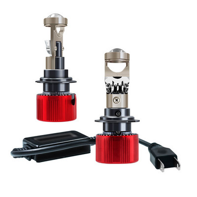 Itin ryškūs 150W H7 H11 HB4 LED priekiniai žibintai Automobilio H4 mini projektoriaus objektyvas 6000k 48000LM tolimųjų šviesų turbo ventiliatorius automatiniai automobilių žibintai