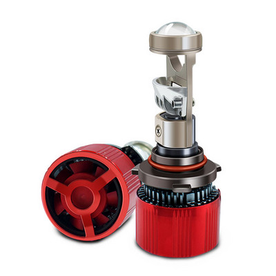 Itin ryškūs 150W H7 H11 HB4 LED priekiniai žibintai Automobilio H4 mini projektoriaus objektyvas 6000k 48000LM tolimųjų šviesų turbo ventiliatorius automatiniai automobilių žibintai