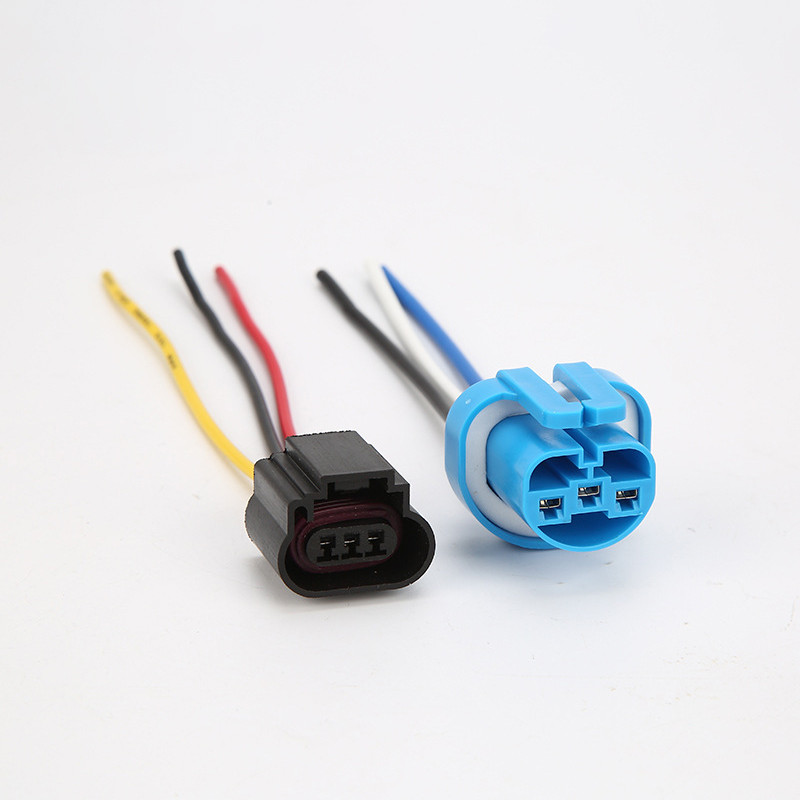 1 vnt 9004/9005/9006/H11/H13/H16 priekinių žibintų laikiklio lizdo jungtis priekinių žibintų lizdo automobilio priedai 2,2*14,45 cm didmeninė prekyba