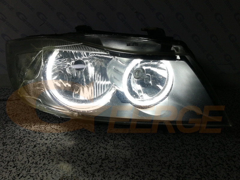 Kiváló Ultra Bright CCFL Angel Eyes Halo Rings Kit Day Light Car Styling BMW 3 Series E90 E91 2005 2006 2007 2008 Pre LCI