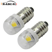 2db E10 Light DC 3V 6V 12V 5050 LED csavaros visszajelző izzó Mini Figyelmeztető Gépkocsi műszer lámpa Szélesség Jelző lámpa 4300K Fehér