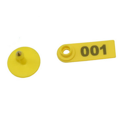 Potrepštine za domaće životinje i stoku 001-1000 Ovčje ušne markice Laserska vrsta Bakrene naušnice za glavu Potrepštine za životinje 100 kom.