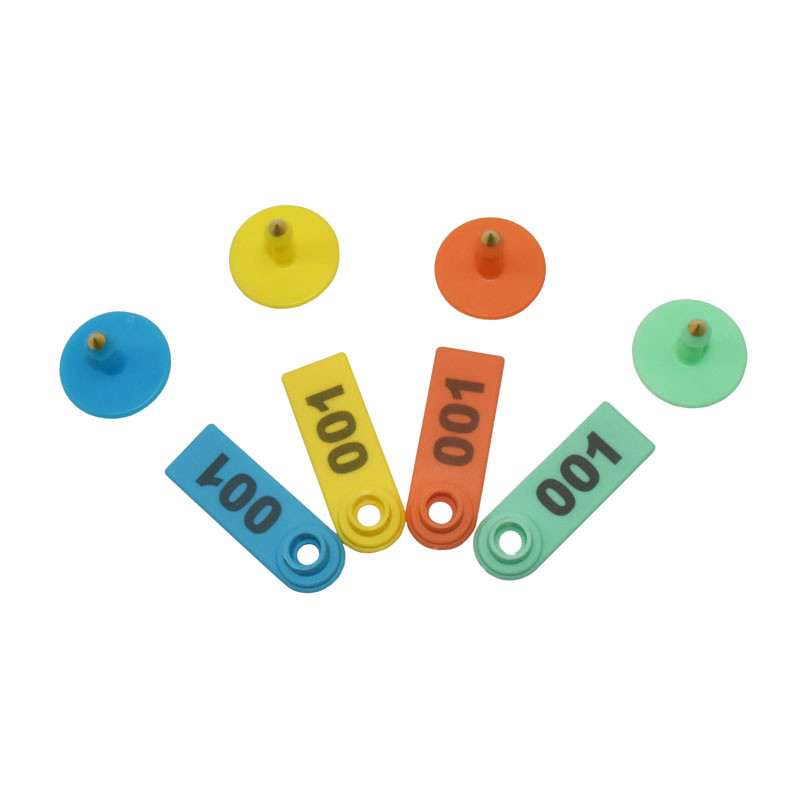 Potrepštine za domaće životinje i stoku 001-1000 Ovčje ušne markice Laserska vrsta Bakrene naušnice za glavu Potrepštine za životinje 100 kom.