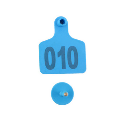 20 DB szarvasmarha füljelző címke lézeres tehén füljelző címke réz fej fülbevaló haszonállatok digitális azonosító kártya