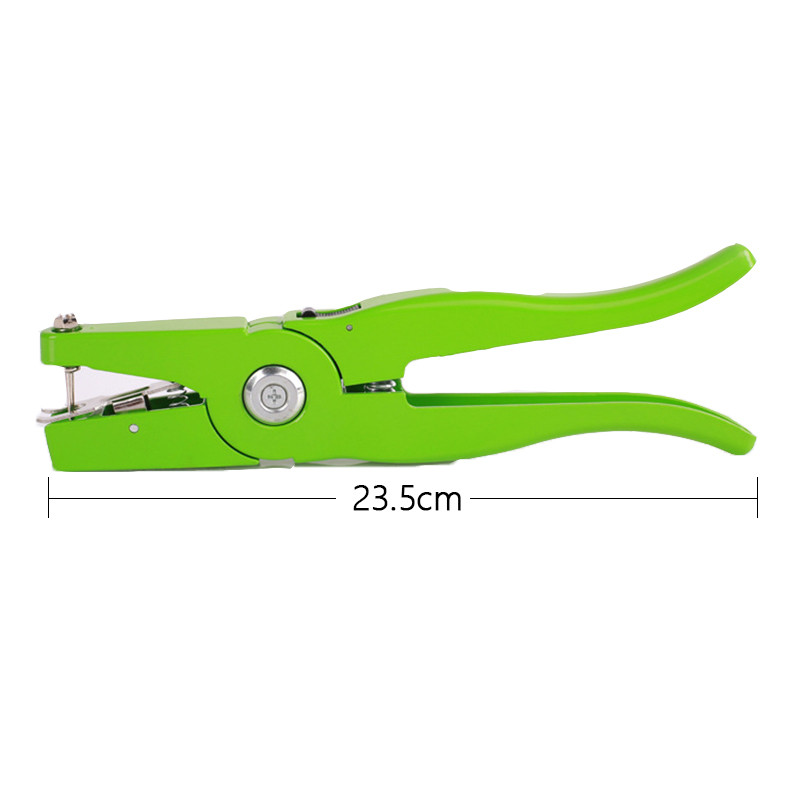 Ausų įsagų replės Gyvūnų kontrolės įtaisas Žalias Metalinės ausų žnyplės Kiaulių karvių avių triušių identifikavimo įrankis Gyvulių reikmenys