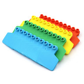 100 kom. Visokokvalitetni Tpu materijal, ušne etikete za goveda, plastične prazne ušne markice za govedo