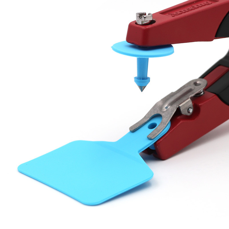 100 kom. Visokokvalitetni Tpu materijal, ušne etikete za goveda, plastične prazne ušne markice za govedo