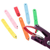 6 vnt. Ūkinių gyvūnų reikmenys Nešiojami du viename ausies įsagai Avių ausų įsagai Lazerinio tipo auskarai Gyvūnų reikmenys