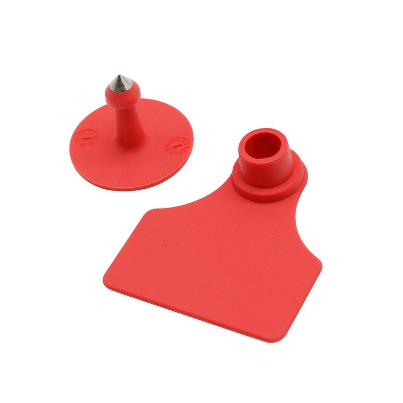 10 seturi de etichete pentru urechi din material TPU, porc, vacă, marcaj fără cuvinte, număr personalizat, cercei cu cap de cupru, card de identificare pentru animale de fermă