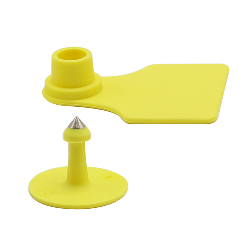 10 seturi de etichete pentru urechi din material TPU, porc, vacă, marcaj fără cuvinte, număr personalizat, cercei cu cap de cupru, card de identificare pentru animale de fermă