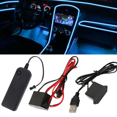 EL žica Napajanje Neonsko svjetlo Automobilsko ambijentalno svjetlo Driver Transformator za neonske rasvjetne trake Dodaci 3V 5V 12V