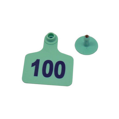 100 db Állatazonosító füljelző NO.1-100 Alkalmazni sertésre Szarvasmarha juh szamár ló Haszonállatok takarmányozása Haszonállat kellékek