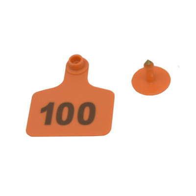 100 db Állatazonosító füljelző NO.1-100 Alkalmazni sertésre Szarvasmarha juh szamár ló Haszonállatok takarmányozása Haszonállat kellékek