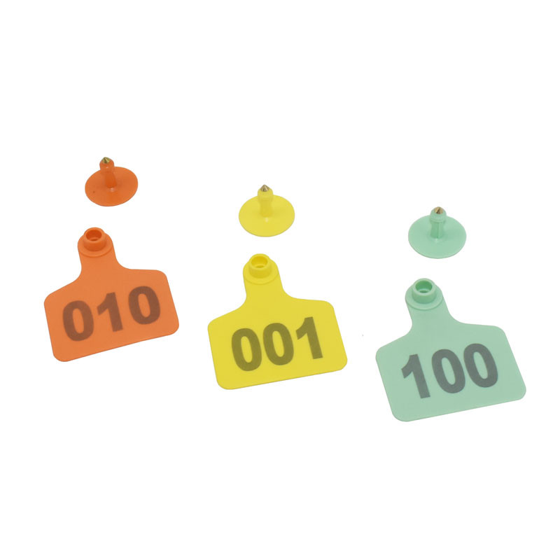 100 db Állatazonosító füljelző NO.1-100 Alkalmazni sertésre Szarvasmarha juh szamár ló Haszonállatok takarmányozása Haszonállat kellékek